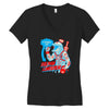 dolphin lundgren Women's V-Neck T-Shirt