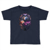 Colorful Skull Toddler T-shirt