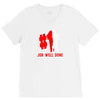 job well done batle royal gaming V-Neck Tee