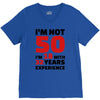 i am not 50 V-Neck Tee