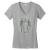 know your bones Women's V-Neck T-Shirt