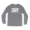 rock and roll funny Long Sleeve Shirts
