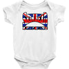 skinhead union Baby Onesie