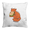 omnomnom Throw Pillow