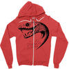 snake head Zipper Hoodie