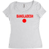 bangladesh international team national country Women's Triblend Scoop T-shirt