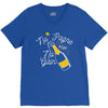 no 'pagne no gain V-Neck Tee