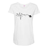 Scary Cat Maternity Scoop Neck T-shirt
