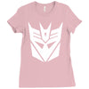 deceptacons logo printed Ladies Fitted T-Shirt
