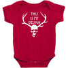 this is my design funny retro hannibal season horror vintage Baby Bodysuit