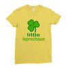 little leprechaun Ladies Fitted T-Shirt