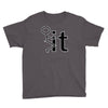 fk it funny college party Youth Tee