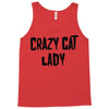 crazy cat lady Tank Top