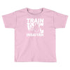 silver edition train insaiyan dragonball z insane bodybuilding goku Toddler T-shirt