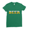 beer Ladies Fitted T-Shirt
