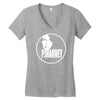 pj harvey singer retro Women's V-Neck T-Shirt