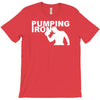 pump gym training bodybuilding workout keepfit weightlifting T-Shirt