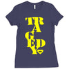 official steps tragedy t shirt s m l xl Ladies Fitted T-Shirt