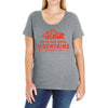 Faith Can Move Mountains Ladies Curvy T-Shirt