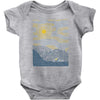 surf line Baby Onesie