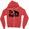the dogfather cavalier king charles spaniel Zipper Hoodie