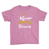 kings are born in february Youth Tee