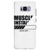muscles installing Samsung Galaxy S8 Plus