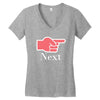 next Women's V-Neck T-Shirt