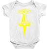tees for the tesla museum! Baby Onesie