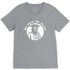 blackbeard pirate ship V-Neck Tee