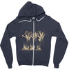 can&rsquo;t see the forest Zipper Hoodie