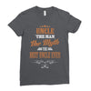 uncle the man the myth best uncle  ever Ladies Fitted T-Shirt