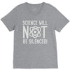 science will not be silenced V-Neck Tee