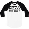 pizza fitness 3/4 Sleeve Shirt