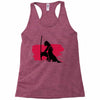 Wolf And Lady Racerback Tank