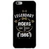 legendary riders are born in 1986 iPhone 6/6s Case