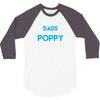 Only the best Dads Get Promoted to Poppy 3/4 Sleeve Shirt
