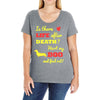 mans best friend Ladies Curvy T-Shirt