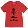 nuke the whales V-Neck Tee