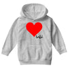 Besties Heart Family Matching Youth Hoodie