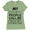 papa's Ladies Fitted T-Shirt