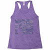 ascii night Racerback Tank