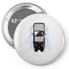 delorean 2 Pin-back button