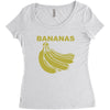 bananas Women's Triblend Scoop T-shirt