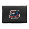 star spangled hammered Accessory Pouches