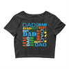 best dad Crop Top