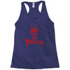 screaming skull Racerback Tank