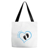Custom baby boy name maternity design Tote Bags