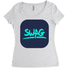 swag blu Women's Triblend Scoop T-shirt