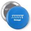 ladies octopi Pin-back button